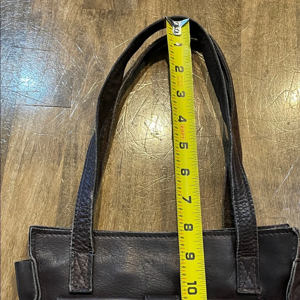 Elegant vintage brown Leather Bag